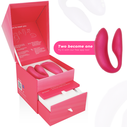 WE-VIBE - CHORUS VIBRADOR PARA PAREJAS CON CONTROL DE APRETÓN ROSA