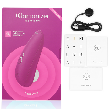 WOMANIZER - STARLET 3 CLITORAL STIMULATOR VIOLET