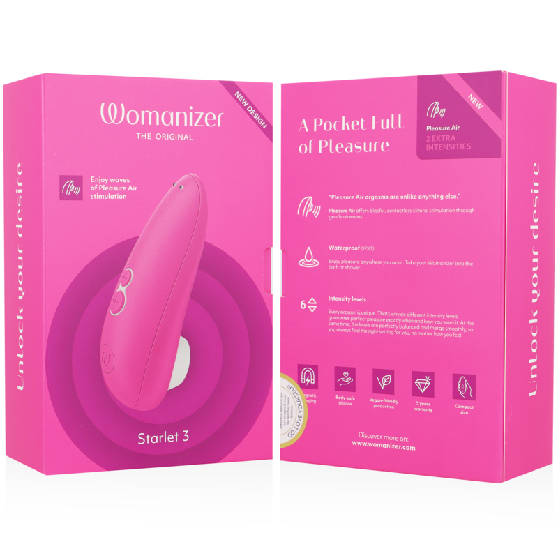Womanizer - Starlet 3 Clitoral Stimulator Pink