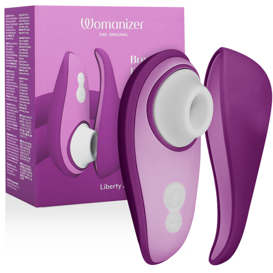 WOMANIZER - LIBERTY 2 CLITORIS STIMULATOR & SUCKER VIOLET