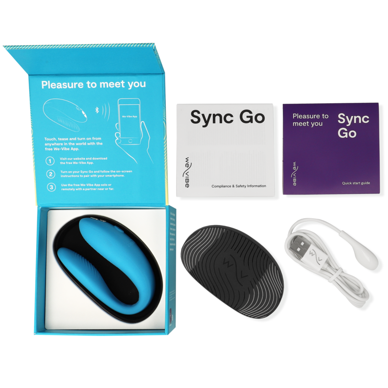 WE-VIBE - ESTIMULADOR DUAL SYNC GO TURQUESA