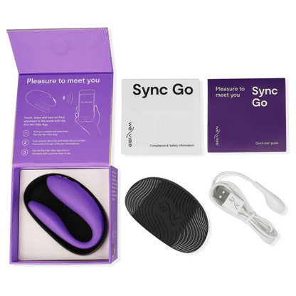 WE-VIBE - ESTIMULADOR DUAL SYNC GO VIOLETA