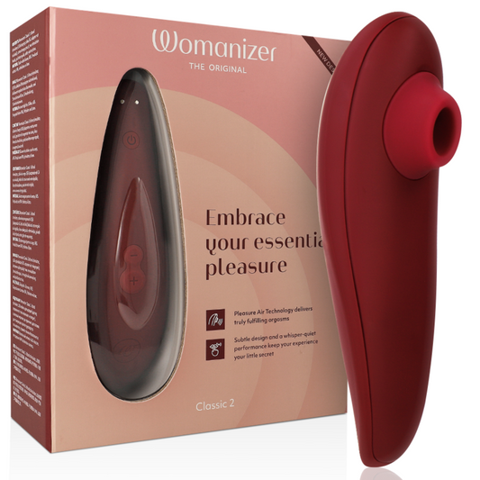 WOMANIZER - ESTIMULADOR CLÍTORIS CLASSIC 2 BURDEOS