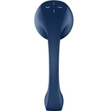 Satisfyer - Estimulador de Ponto G e Pulso de Ar Pro+ Wave 4, aplicativo grátis, azul escuro