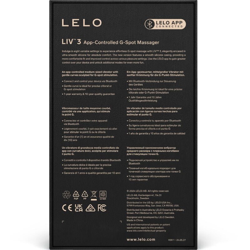 Lelo - Liv��������� 3 G-Spot Stimulator Blue