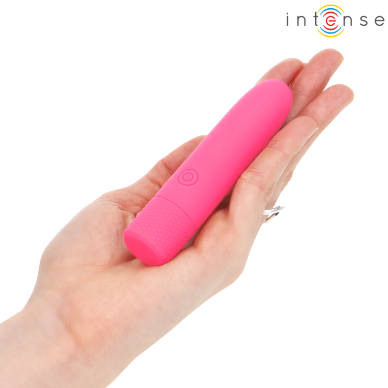 Intense - Symone Usb Rechargeable Vibrating Bullet 8 Vibrations Pink 10 X 2.2 Cm