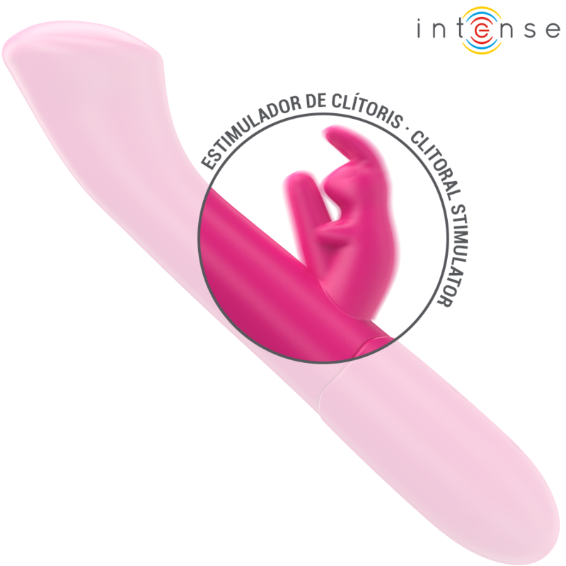 Intense - Julieta Rabbit Vibrator 18.6 Cm 10 Vibrations Pink