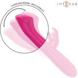 Intense - Julieta Rabbit Vibrator 18.6 Cm 10 Vibrations Pink