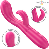 Intense - Amara Vibrator With Stimulating Tongue 10 Vibrations Pink