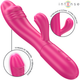 Intense - Ivy Flexible Vibrator 10 Vibrations With Stimulating Tongue Pink