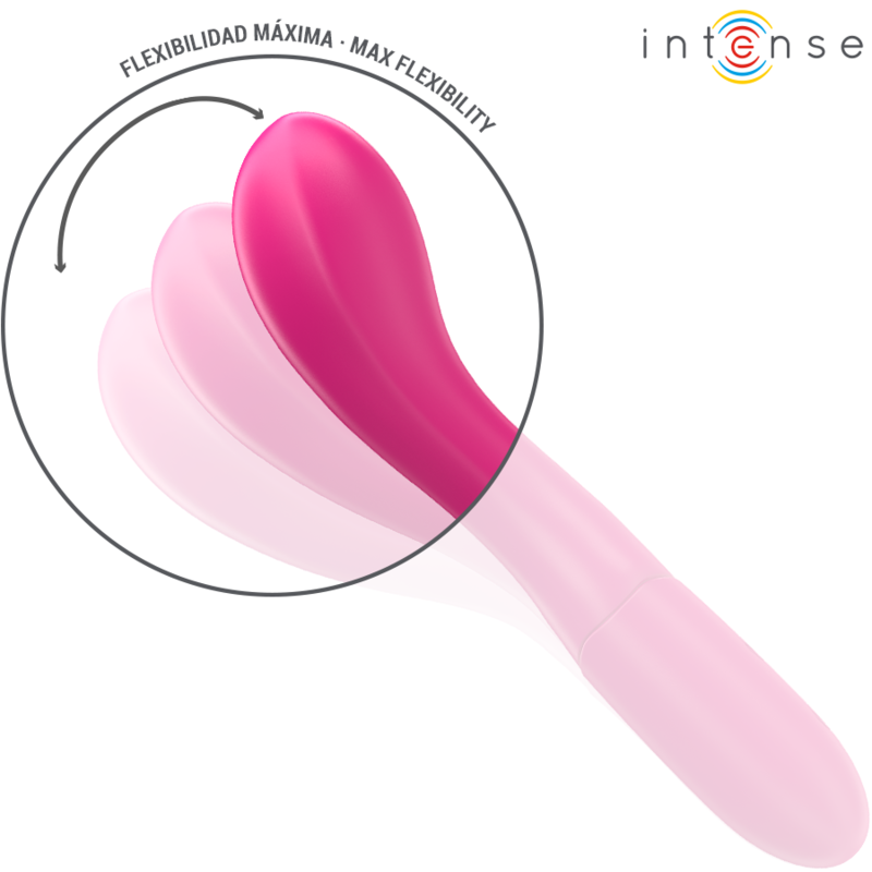 Intense - Lisette Vibrator 19 Cm Flexible 10 Vibrations Pink