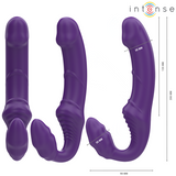 Intense - Jill Double Vibrator 20 Cm Purple Remote Control