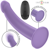 Intense - Eddie Vibrator 17.5 Cm 10 Vibrations Purple Remote Control