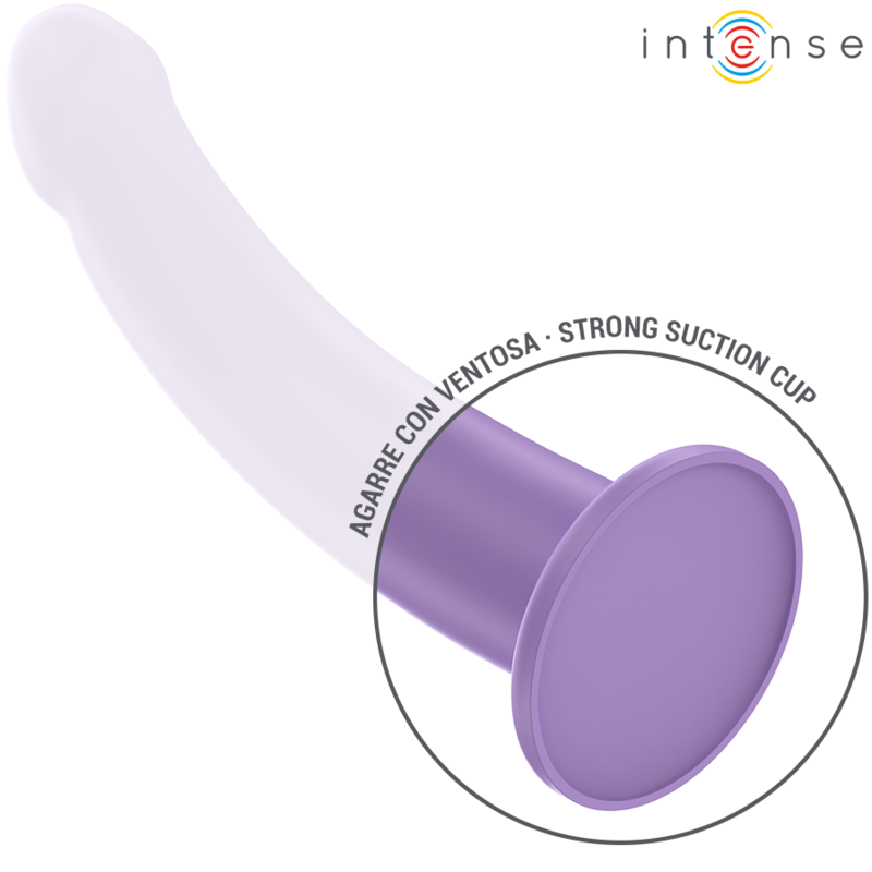 Intense - Eddie Vibrator 17.5 Cm 10 Vibrations Purple Remote Control