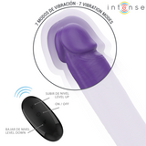 Intense - Gunter Dildo Double Vibrator 40 Cm Purple Remote Control
