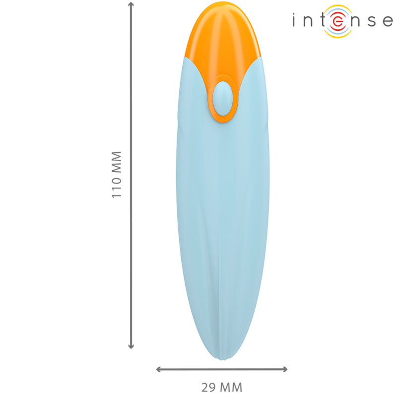Intense - Mike Vibrating Bullet 10 Vibrations Blue