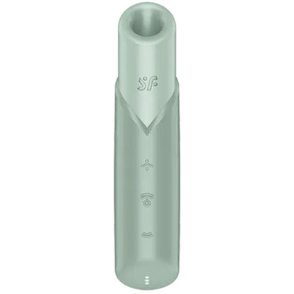 SATISFYER - NAUGHTY KISS WAVE CLITORIS STIMULATOR AQUAMARINE