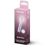 Satisfyer - Bold Kiss Wave Clitoris Stimulator Pink / Violet
