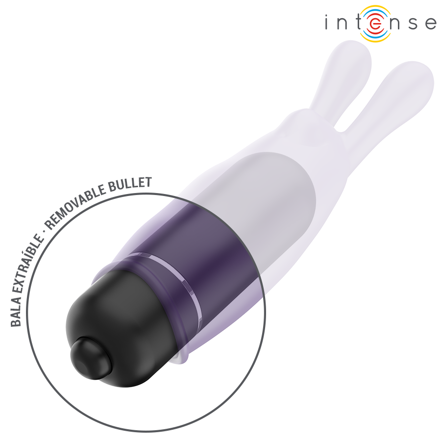 Intense - Mystic Purple Vibrating Bullet 8.7 X 2.4 Cm