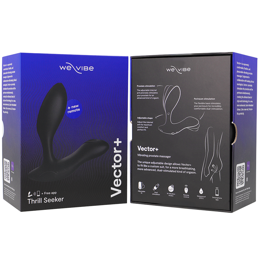 We-Vibe - Ditto+ Anal Plug Vibrator Black