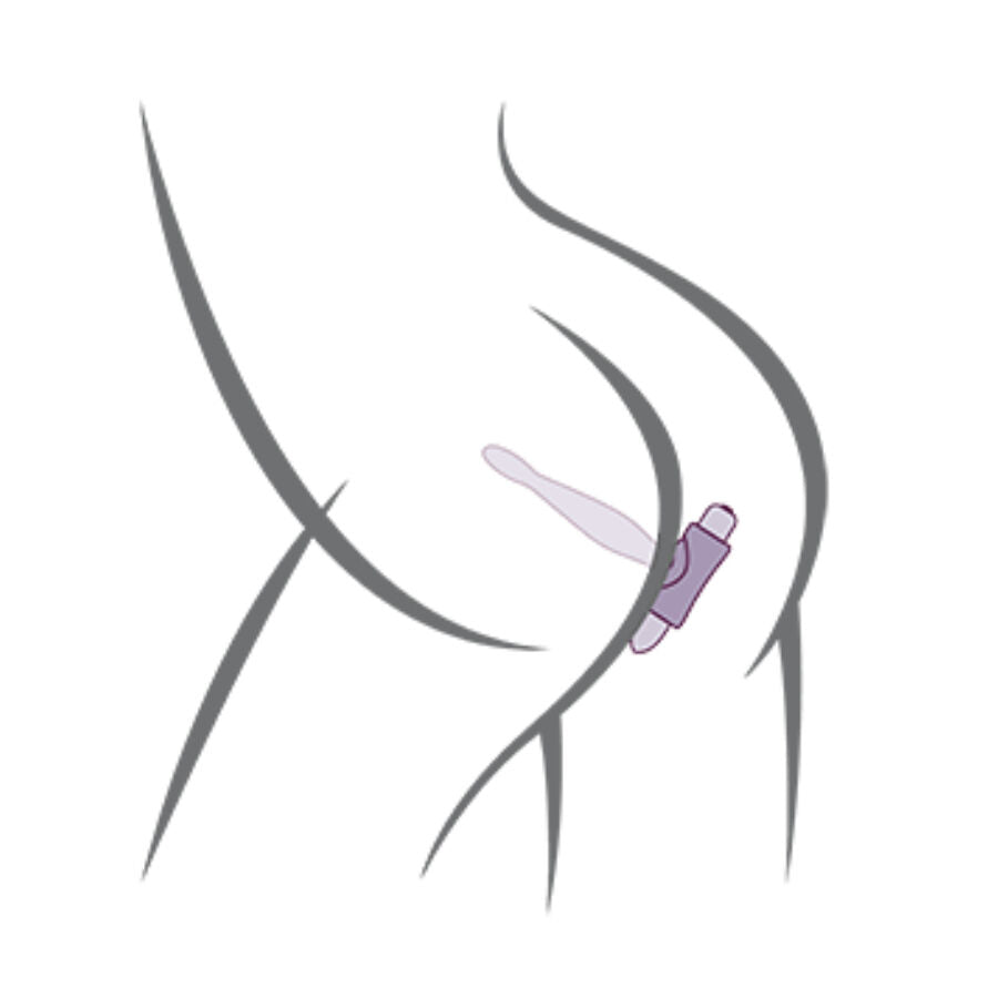 Rocks- Off - Petite Sensations Teazer Anal Plug Vibrator Black