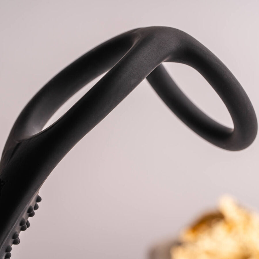 Rocks-Off - Ro-Zen Rro Anal Plug With Vibrating Penis Ring Black