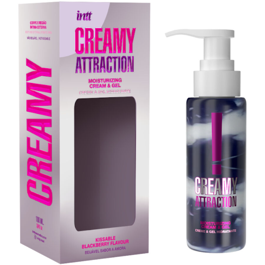 Intt Releases - Kissable Blackberry Flavor Cream And Gel 100 Ml