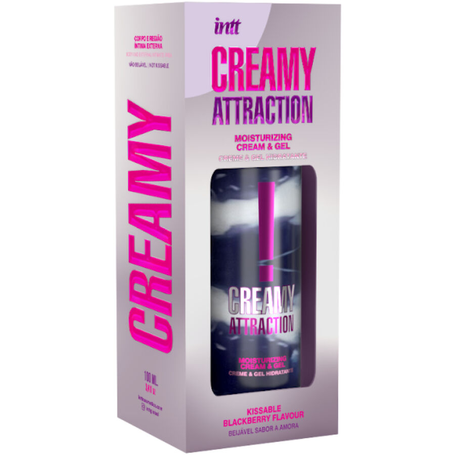 Intt Releases - Kissable Blackberry Flavor Cream And Gel 100 Ml