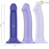 Intense - Victoria Vibrator With Suction Cup 10 Vibrations Dark Blue Remote Control