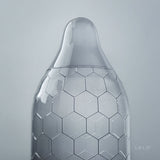 LELO - Caixa de preservativos hexagonal com 12 unidades