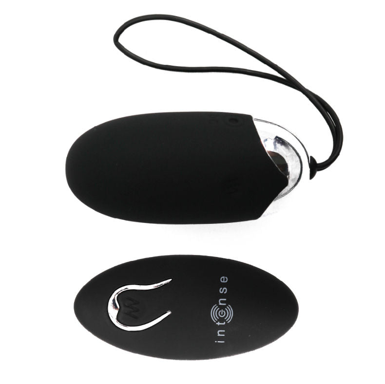 Intense - Flippy Ii Vibrating Egg With Remote Control Black
