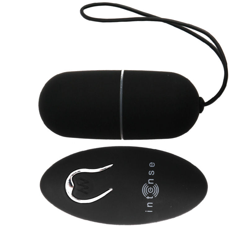 Intense - Flippy I Vibrating Egg With Remote Control Black