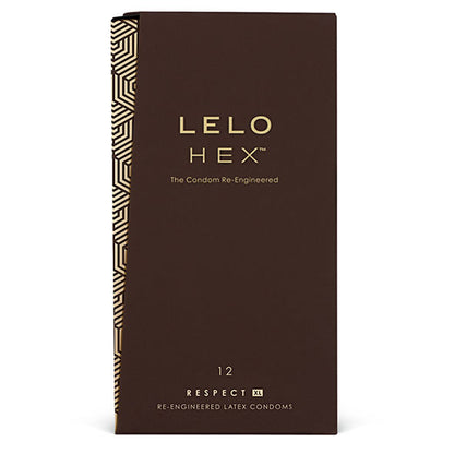 LELO - HEX CONDOMS RESPECT XL 12 PACK