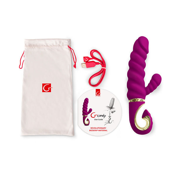 G-Vibe - Fun Toys Rabbit Vibrator Gcandy Sweet Raspberry