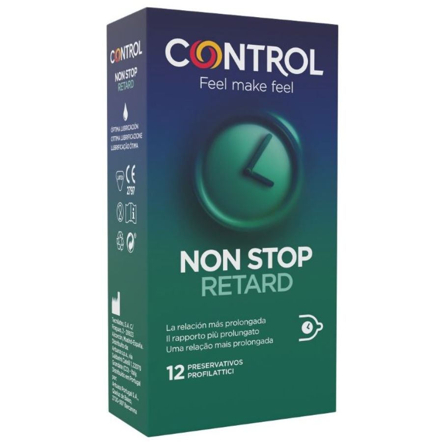 CONTROL CONDOMS - NON STOP RETARD 12 UNITS
