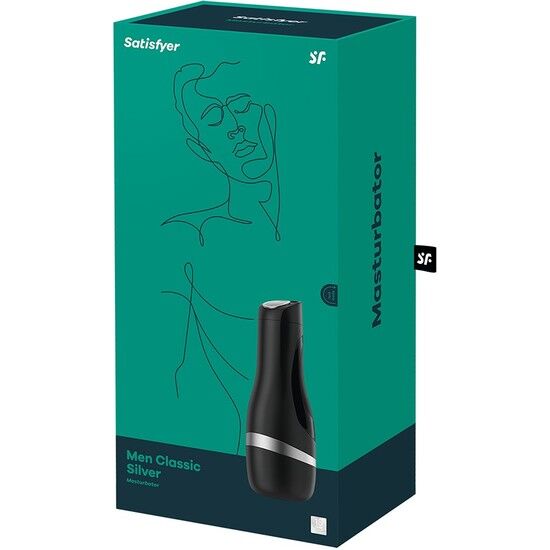 Satisfyer - Masturbator Men Classic Silver