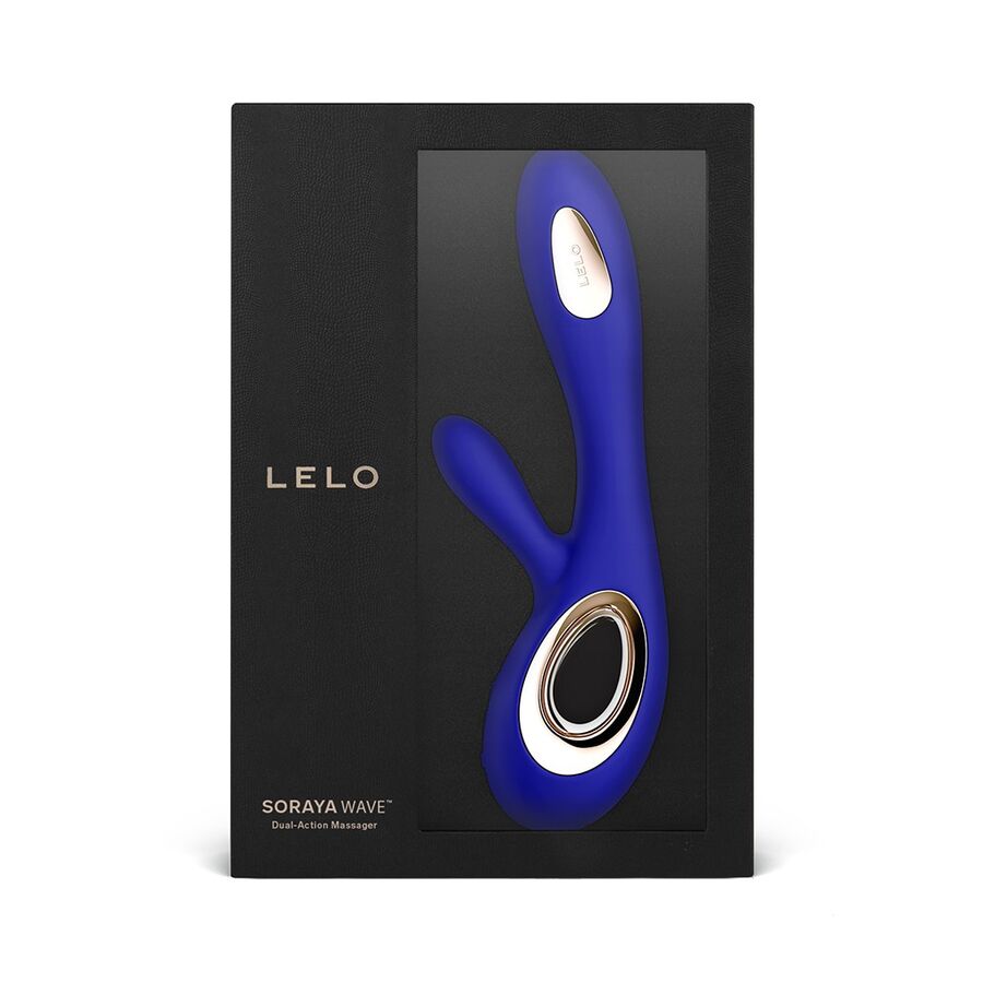 LELO - Vibrador Soraya Wave Rabbit Azul Meia-Noite