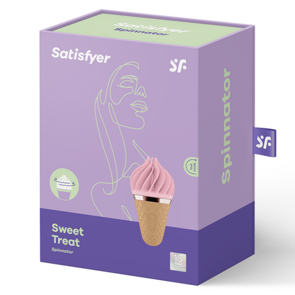 Satisfyer - Sweet Treat Spinnator Brown & Pink