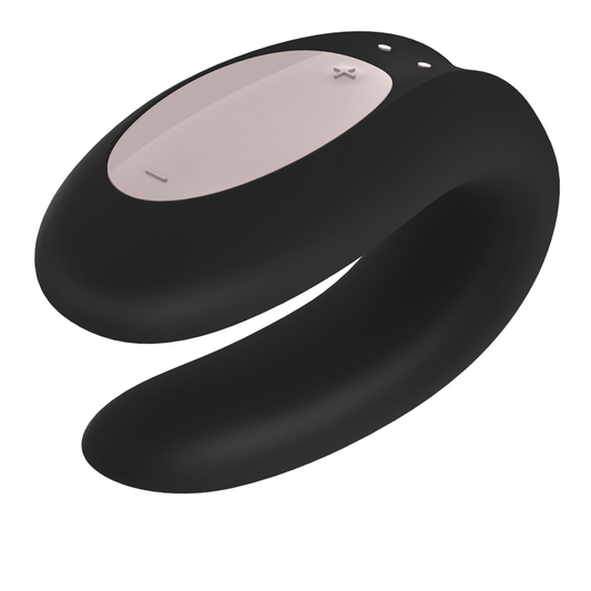 Satisfyer - Double Joy Black With App