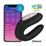 Satisfyer - Double Joy Black With App