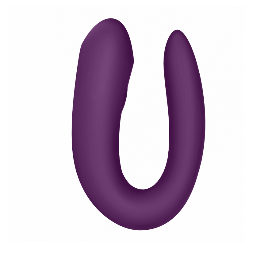 SATISFYER - DOUBLE JOY CON APP PURPLE