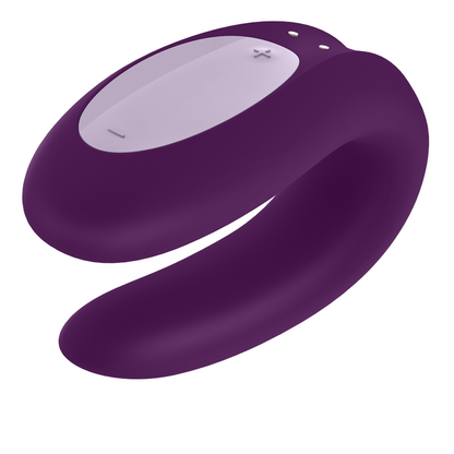 SATISFYER - DOUBLE JOY CON APP PURPLE