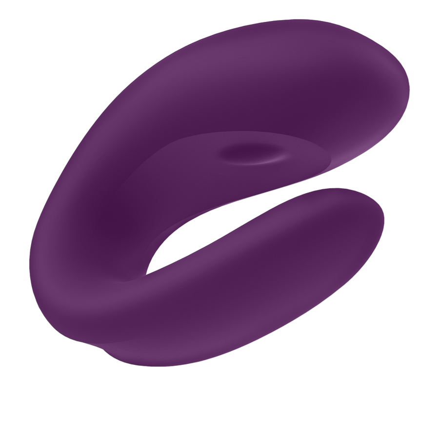 SATISFYER - DOUBLE JOY CON APP PURPLE