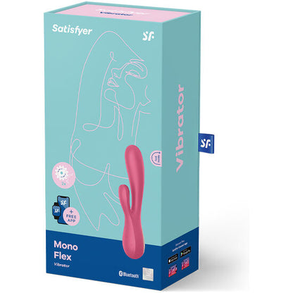 SATISFYER - MONO FLEX RED WITH APP