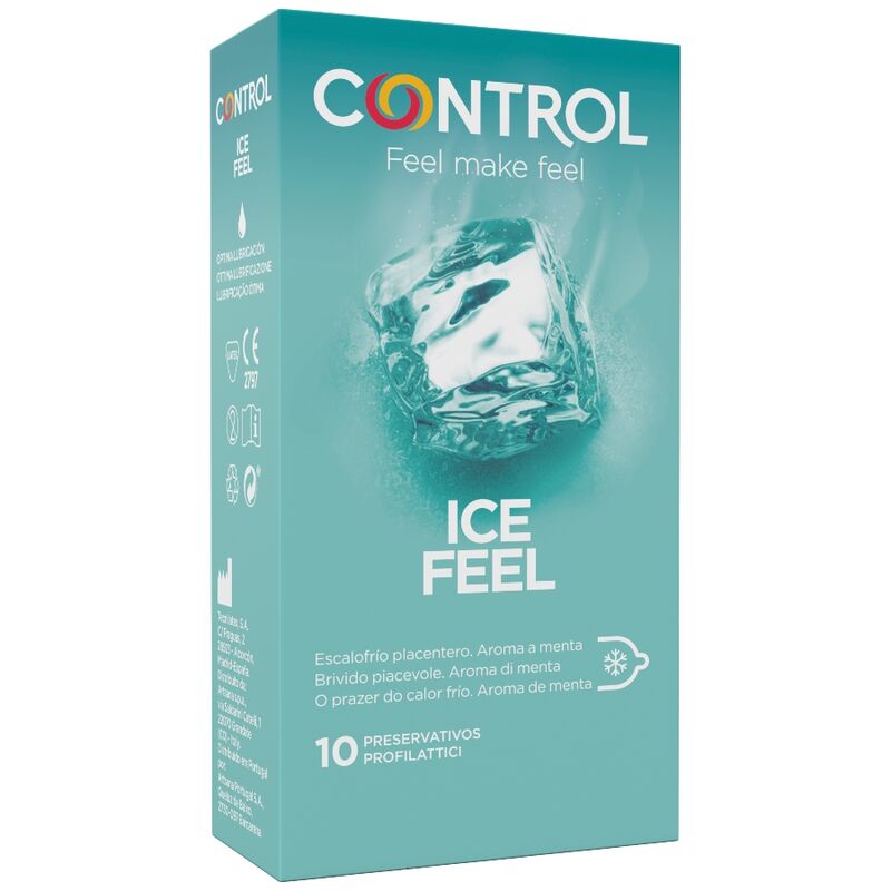 CONTROL CONDOMS - ICE FEEL COOL EFFECT 10 UNITS