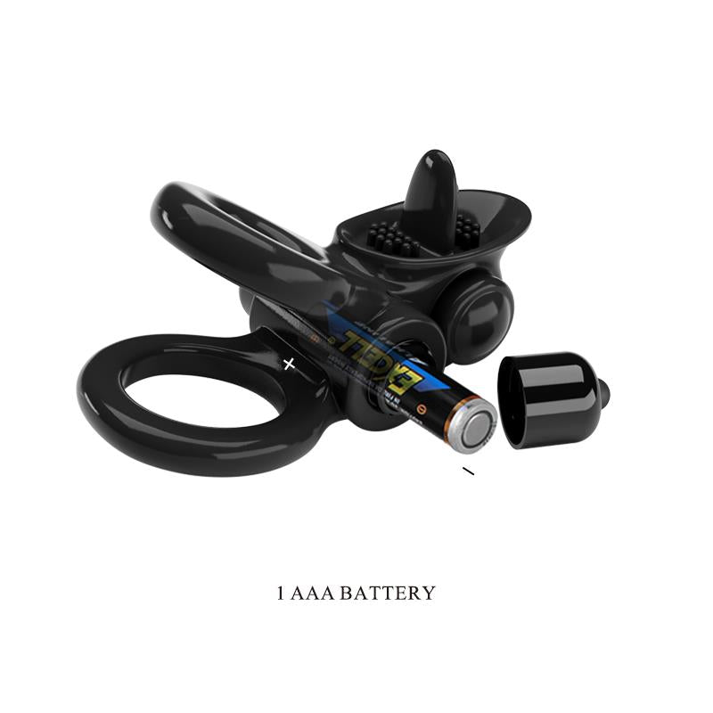 Passionate Double Vibrating Penis Ring