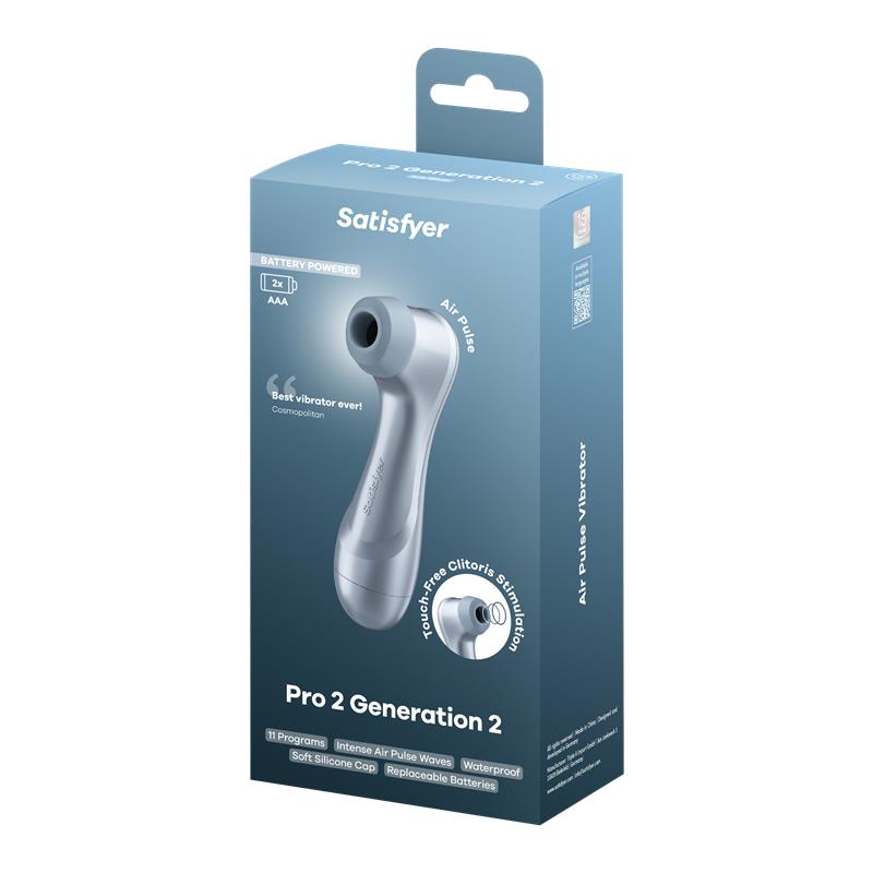 Pro 2 Gen 2 Clitoris Sucker Battery Series Ice Blue
