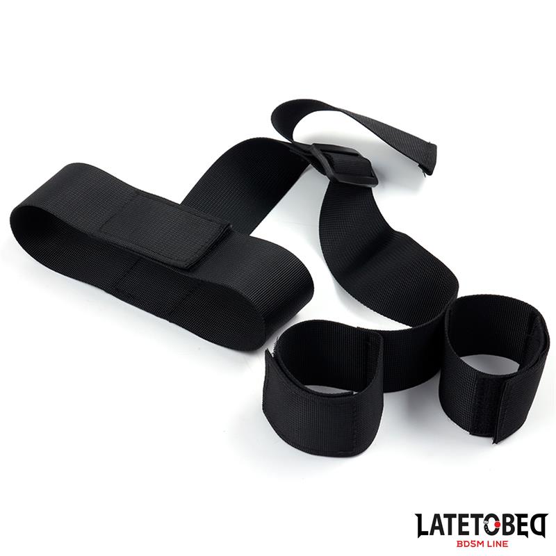 Ribbon Neck to Wrist Bondage