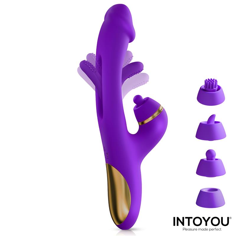 Siter 2.0 Flapping Tongue with Hitting Ball Vibrator with Caps
