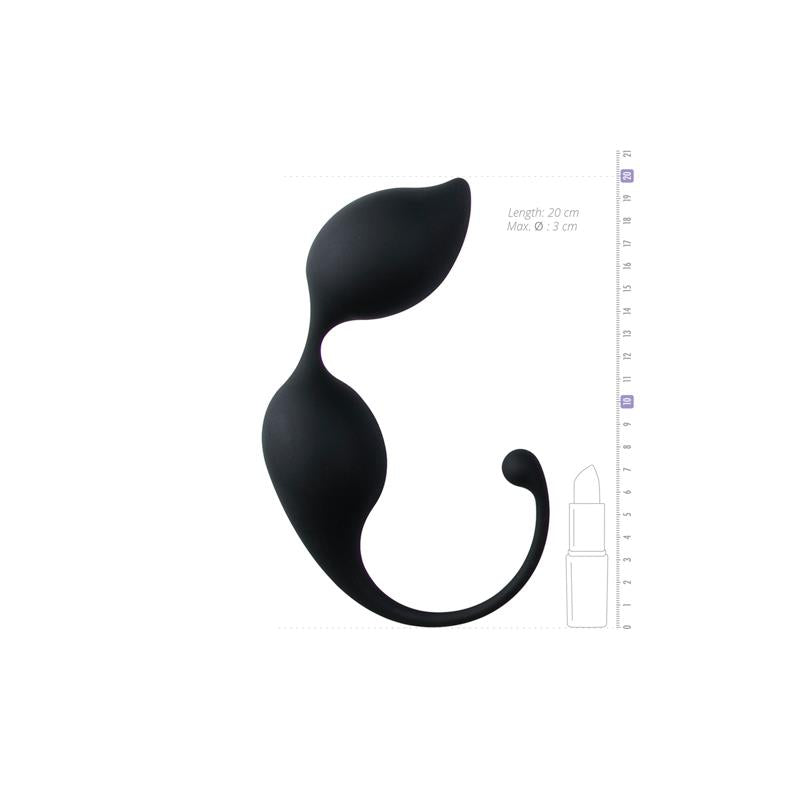 Curved Kegel Balls - Black